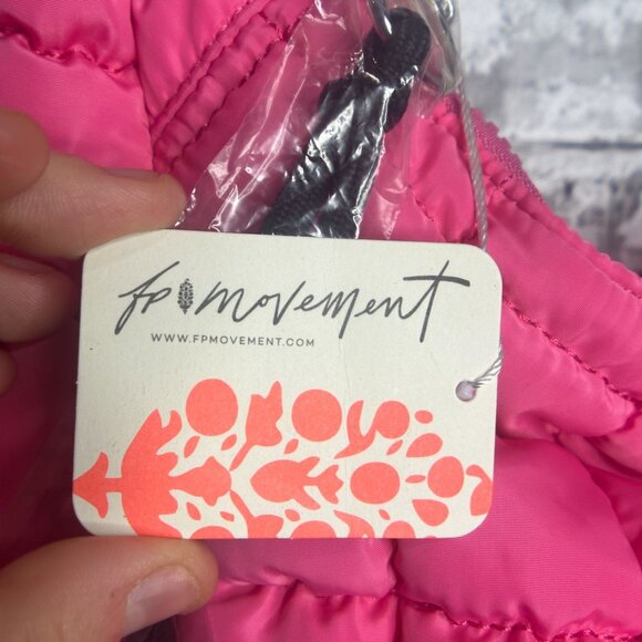 NWT Free People Movement Quilted Carryall Shoulder Bag ONE SIZE (Bubblegum/Pink) - Picture 13 of 16